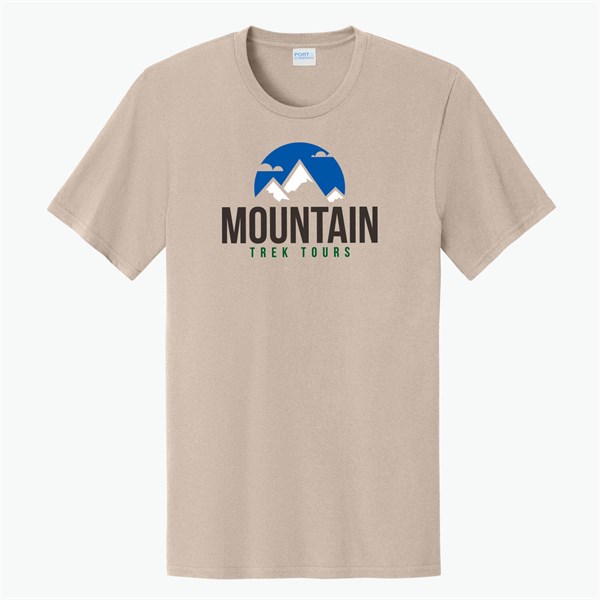 Full Color Port & Company Easy Cotton Tee