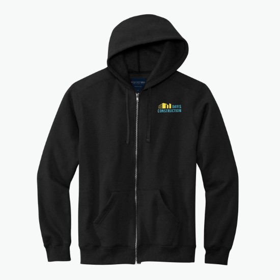Volunteer Knitwear USA Made Chore Full-Zip Hoodie - Embroidered