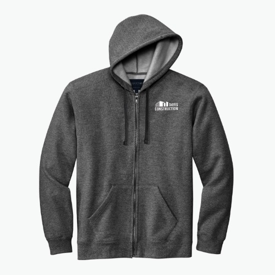 Volunteer Knitwear USA Made Chore Full-Zip Hoodie - Silkscreened