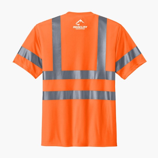 CornerStone® ANSI 107 Class 3 Snag Resistant Reflective T-Shirt