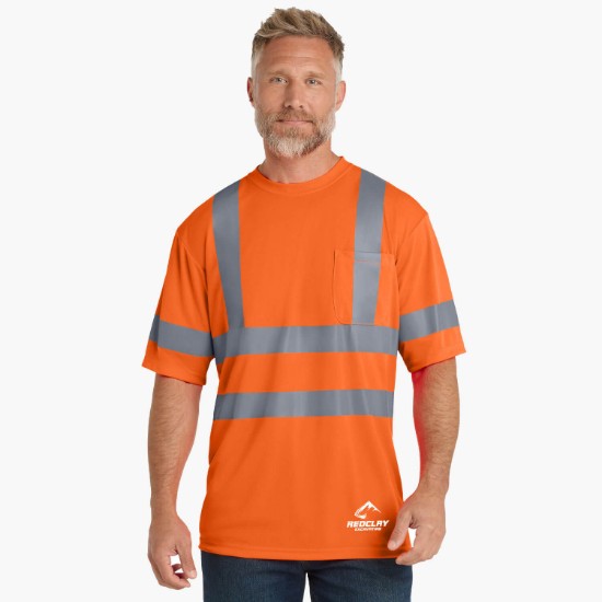 CornerStone® ANSI 107 Class 3 Snag Resistant Reflective T-Shirt