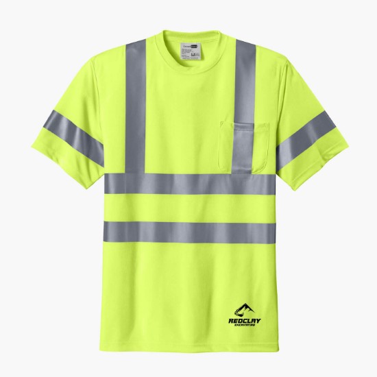 CornerStone® ANSI 107 Class 3 Snag Resistant Reflective T-Shirt