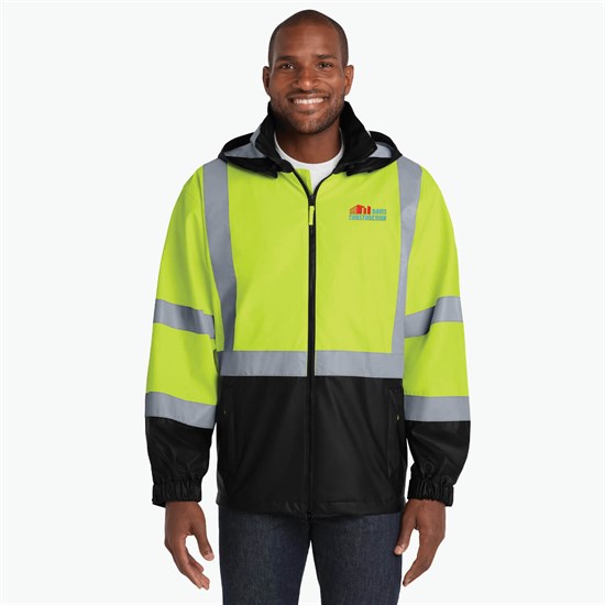 CornerStone® ANSI 107 Class 3 Safety Windbreaker