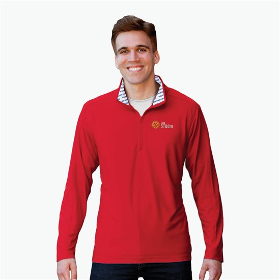 Sublime Collar Logo Performance 1/4 Zip Pullover - Men's