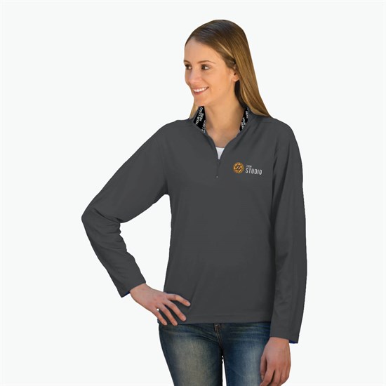 Sublime Collar Logo Performance 1/4 Zip Pullover - Women's