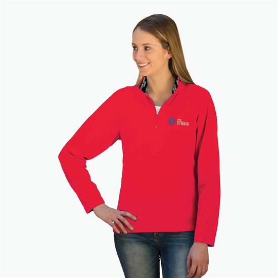 Sublime Collar Logo Performance 1/4 Zip Pullover - Women's