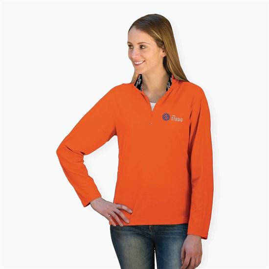Sublime Collar Logo Performance 1/4 Zip Pullover - Women's