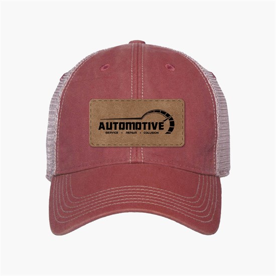 Merrimack Hat Co Austin Vintage Trucker Cap with Patch