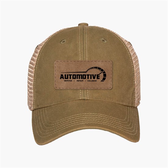 Merrimack Hat Co Austin Vintage Trucker Cap with Patch