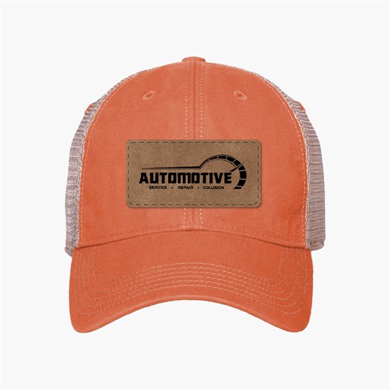 Merrimack Hat Co Austin Vintage Trucker Cap with Patch