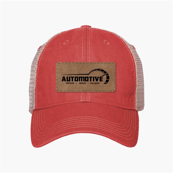 Merrimack Hat Co Austin Vintage Trucker Cap with Patch