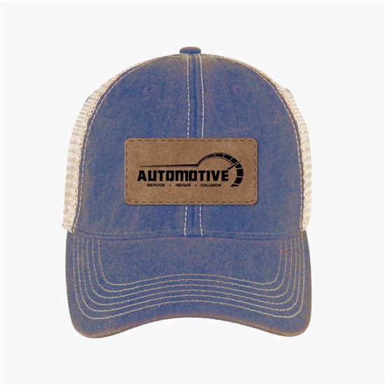Merrimack Hat Co Austin Vintage Trucker Cap with Patch