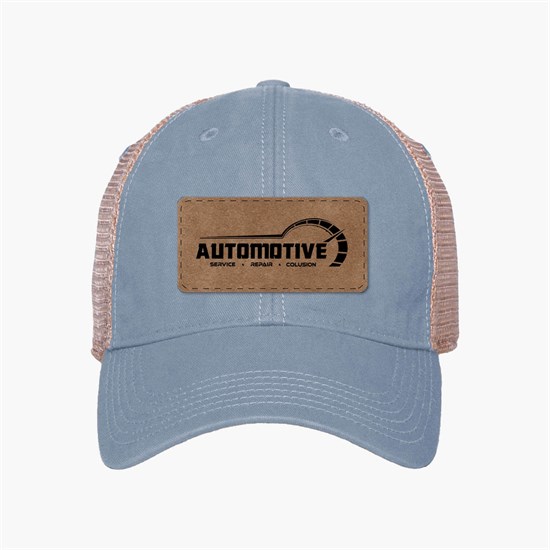 Merrimack Hat Co Austin Vintage Trucker Cap with Patch