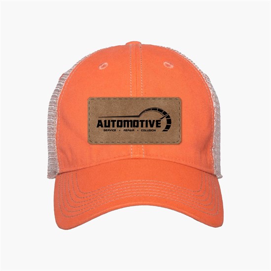 Merrimack Hat Co Austin Vintage Trucker Cap with Patch