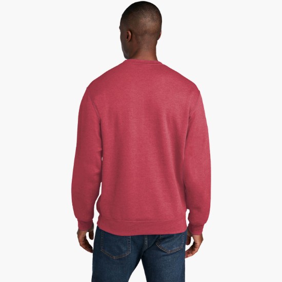 Port & Co Crewneck Sweatshirt - Embroidered
