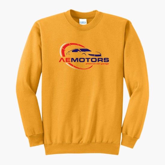 Port & Co Crewneck Sweatshirt - Full Color