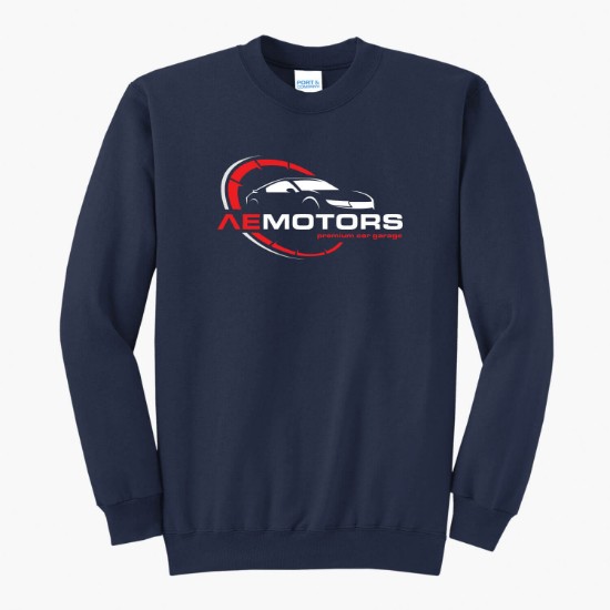 Port & Co Crewneck Sweatshirt - Full Color