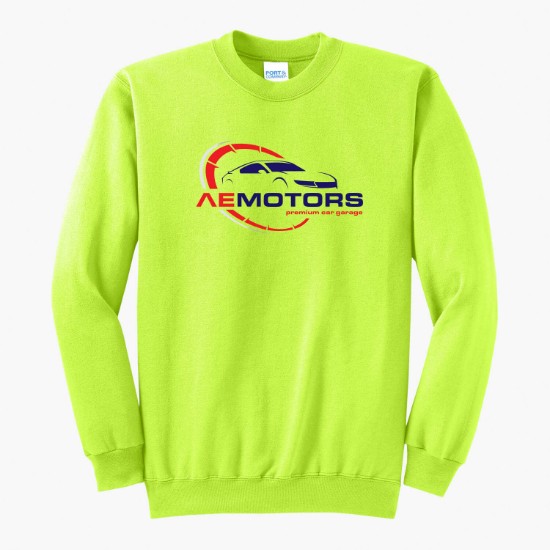 Port & Co Crewneck Sweatshirt - Full Color