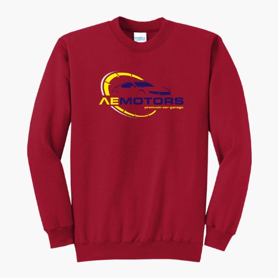 Port & Co Crewneck Sweatshirt - Full Color