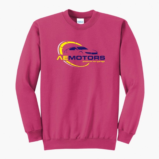 Port & Co Crewneck Sweatshirt - Full Color