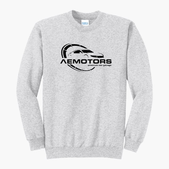 Port & Co Crewneck Sweatshirt - Silkscreened
