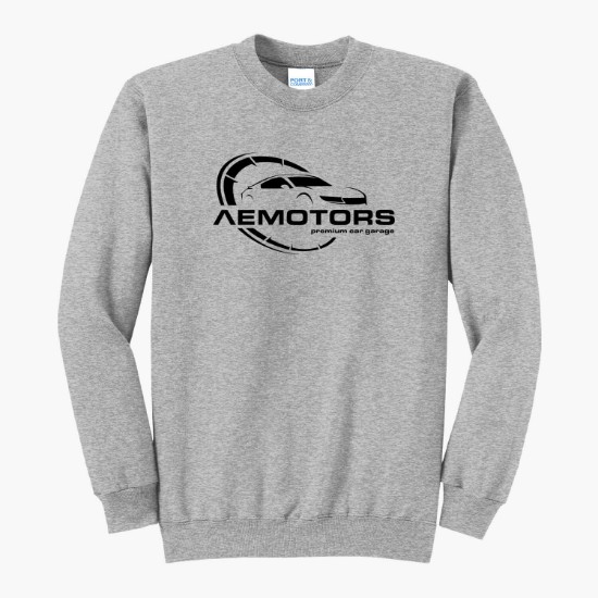 Port & Co Crewneck Sweatshirt - Silkscreened