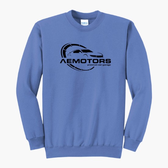 Port & Co Crewneck Sweatshirt - Silkscreened