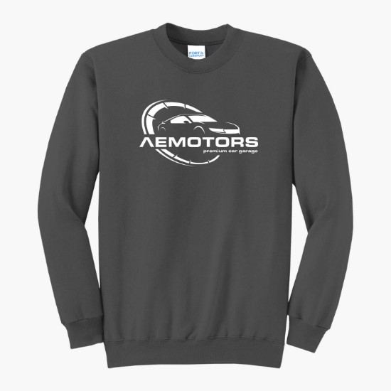 Port & Co Crewneck Sweatshirt - Silkscreened
