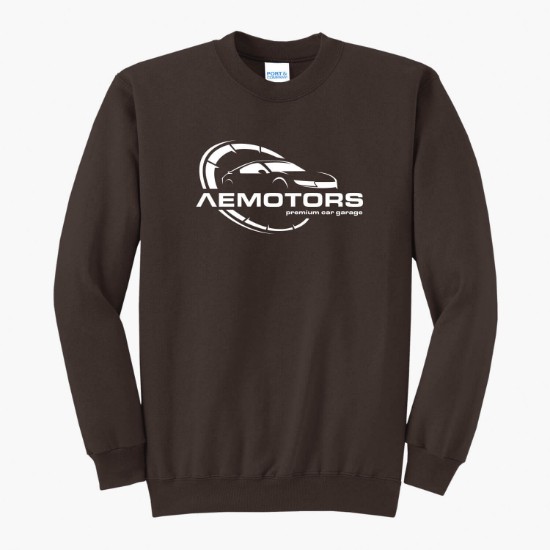 Port & Co Crewneck Sweatshirt - Silkscreened