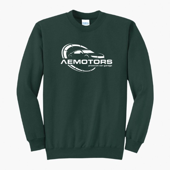 Port & Co Crewneck Sweatshirt - Silkscreened