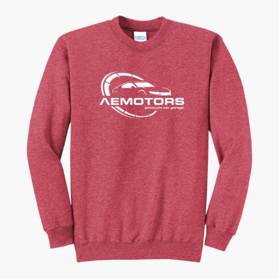 Port & Co Crewneck Sweatshirt - Silkscreened
