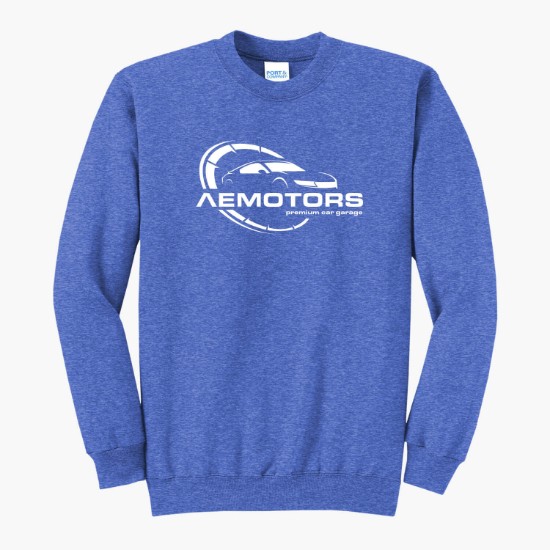 Port & Co Crewneck Sweatshirt - Silkscreened