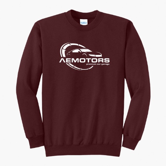 Port & Co Crewneck Sweatshirt - Silkscreened