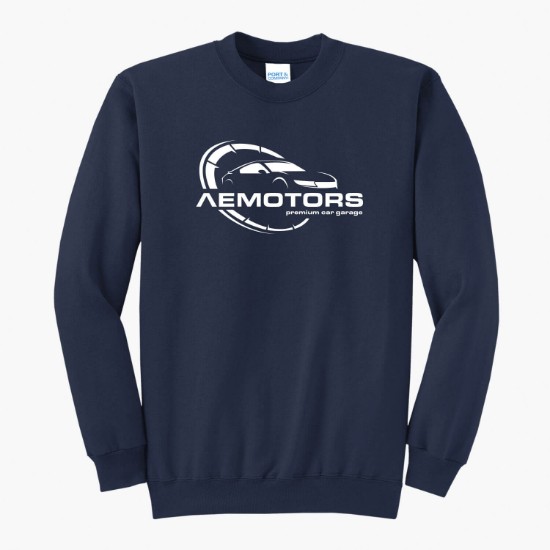 Port & Co Crewneck Sweatshirt - Silkscreened