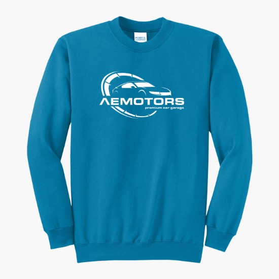 Port & Co Crewneck Sweatshirt - Silkscreened