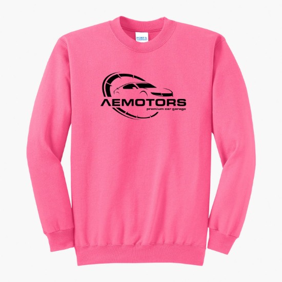 Port & Co Crewneck Sweatshirt - Silkscreened