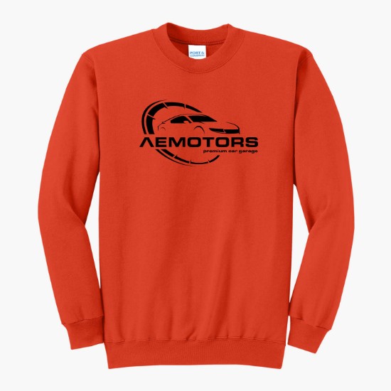 Port & Co Crewneck Sweatshirt - Silkscreened