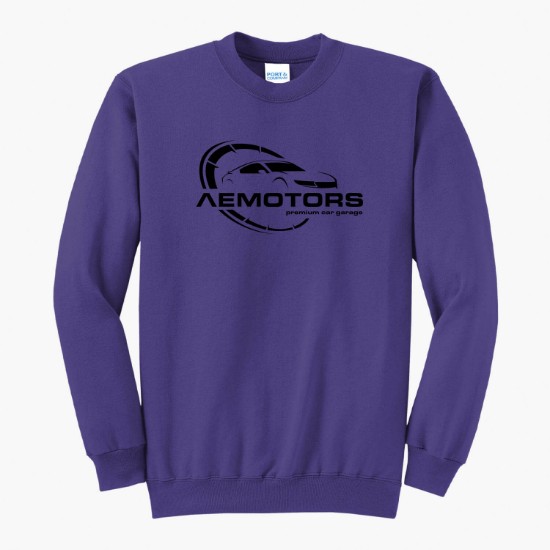 Port & Co Crewneck Sweatshirt - Silkscreened
