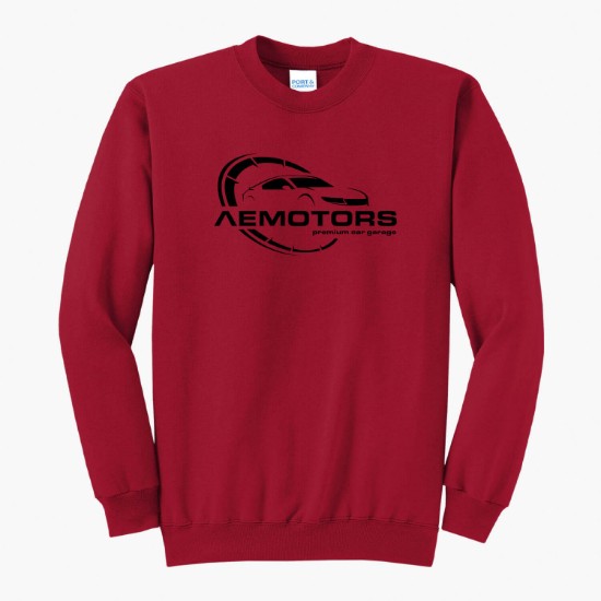Port & Co Crewneck Sweatshirt - Silkscreened