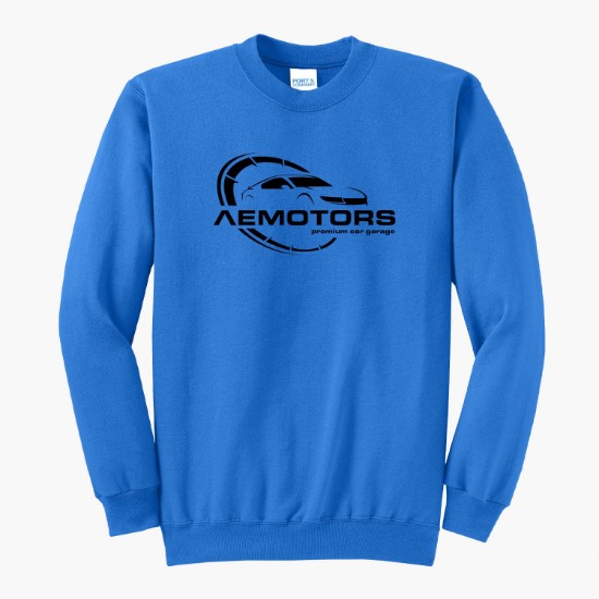 Port & Co Crewneck Sweatshirt - Silkscreened