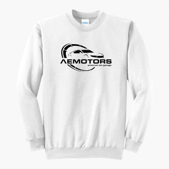 Port & Co Crewneck Sweatshirt - Silkscreened