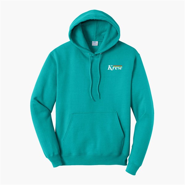 Port & Co Hooded Sweatshirt - Embroidered