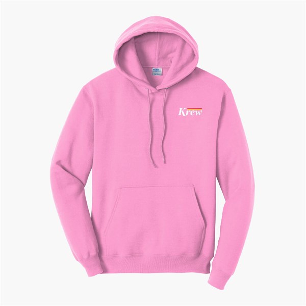 Port & Co Hooded Sweatshirt - Embroidered