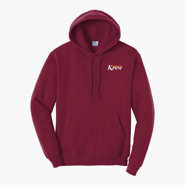 Port & Co Hooded Sweatshirt - Embroidered