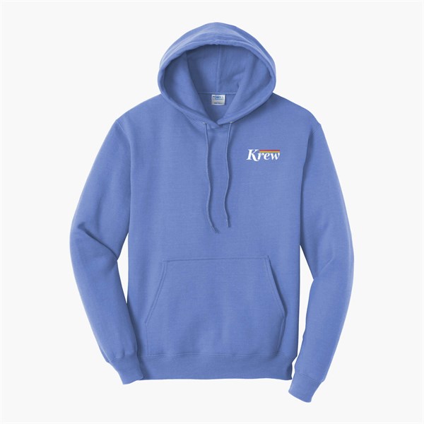 Port & Co Hooded Sweatshirt - Embroidered