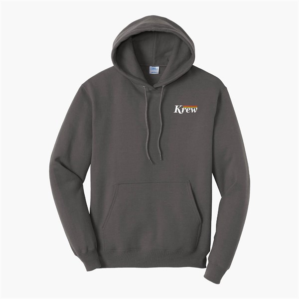 Port & Co Hooded Sweatshirt - Embroidered