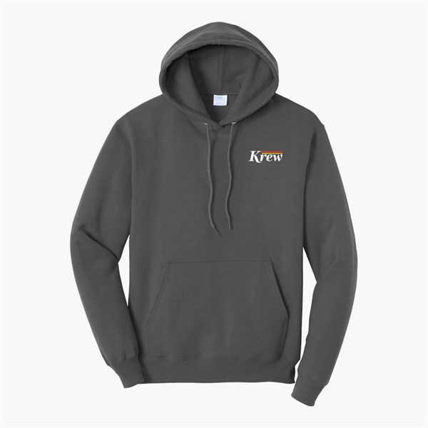 Port & Co Hooded Sweatshirt - Embroidered