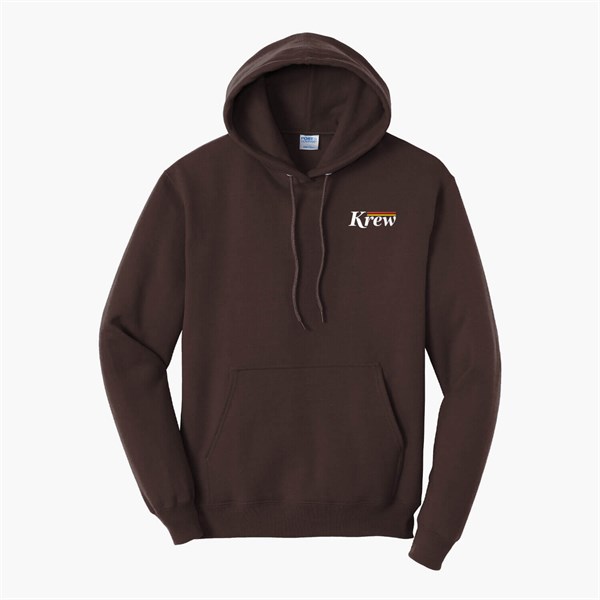Port & Co Hooded Sweatshirt - Embroidered