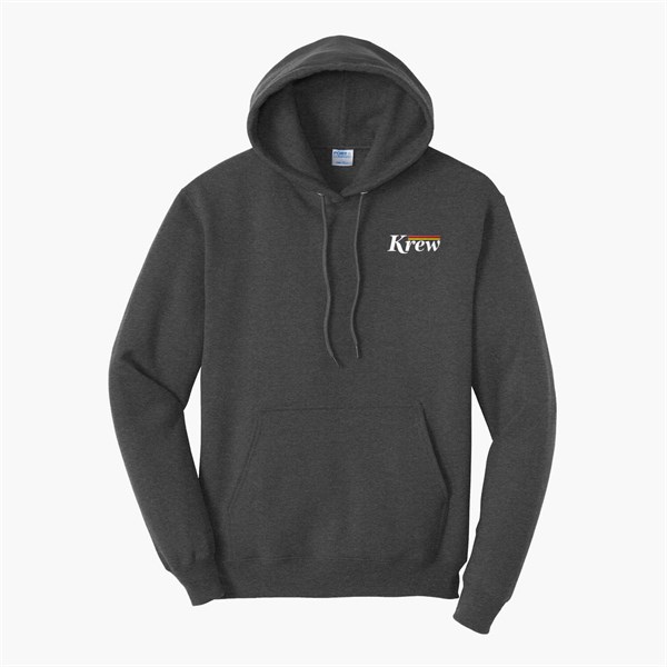Port & Co Hooded Sweatshirt - Embroidered