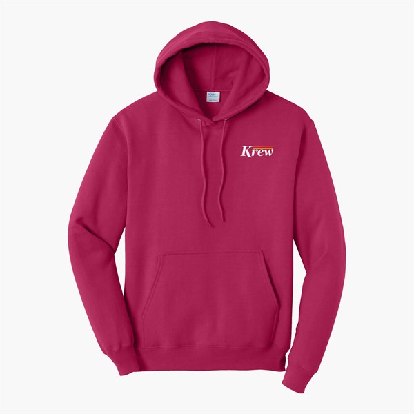 Port & Co Hooded Sweatshirt - Embroidered